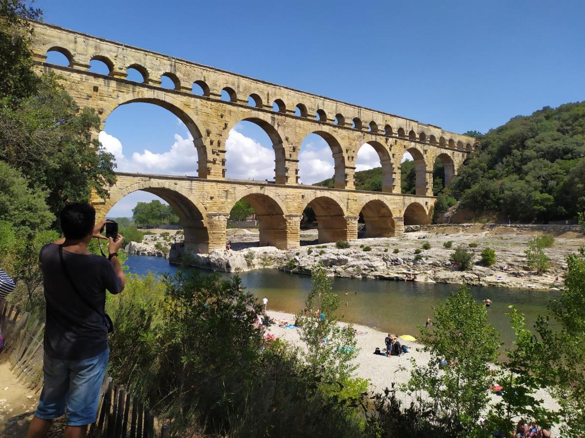Villa les Palmiers - Aux Portes d'Alès Saint Julien Les Rosiers Esterno foto